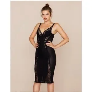 agent provocateur black lace dress WW43994] Agent Provocateur